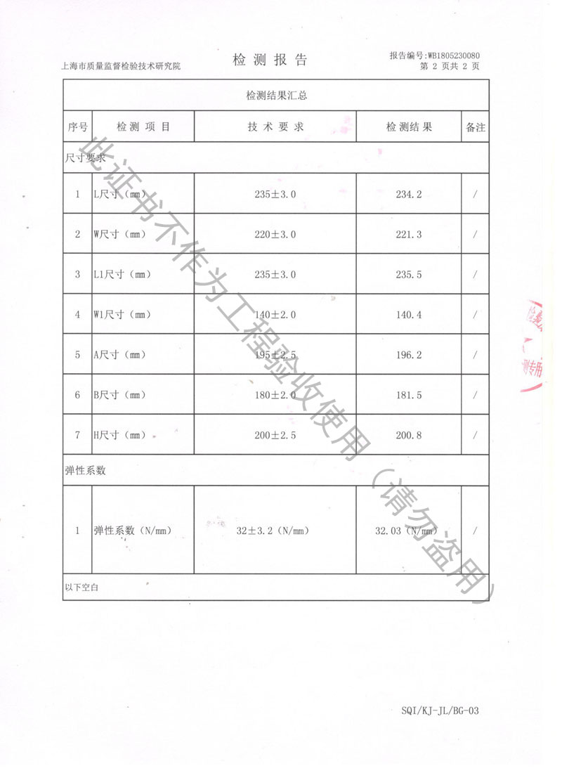 【資質(zhì)證書】ZTF可調(diào)阻尼式彈簧減震器檢測報(bào)告